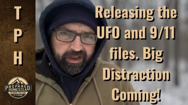 Releasing the UFO and 9/11 files. Big Distraction Coming!