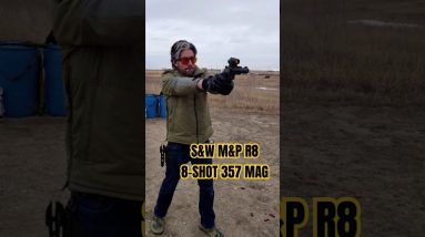 S&W M&P R8 the best .357 Magnum revolver for the future #shorts #357 #revolver