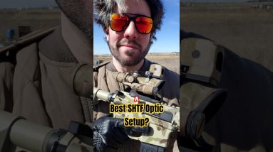 Best "End of the World" Optics Setup for your Rifle? Probably. #shorts #acog #rcr #shtf
