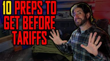 Top 10 Amazon Preps To Get Now Before Tariffs Make Them Skyrocket