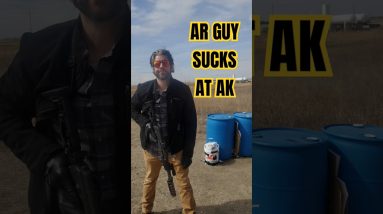 when AR guys SUCK at AK...