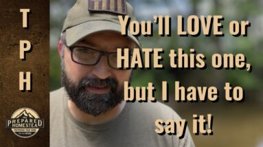 You’ll LOVE or HATE this One, but I have to say it!