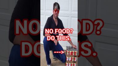 1 Week of Food for Under $40 Explained in 70 Seconds #shorts #foodstorage #preparedness