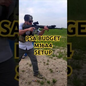 PSA Budget M16A4 Setup (get it done on the cheap) #20inch #m16 #shorts