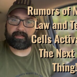 Rumors of Martial Law and Terror Cells Activated! The Next Big Thing.