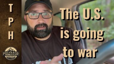 The U.S. is going to war