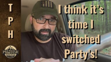 I think it’s time I switch Party’s!