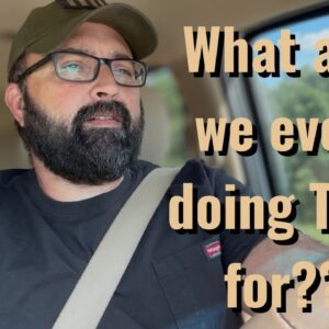 What are we even doing this for?