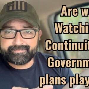 Are we watching Continuity of Government plans play out?