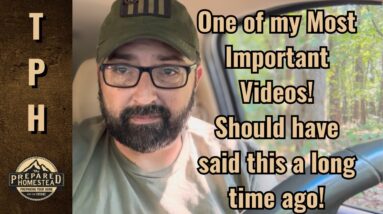 One of my Most Important Videos! Should have said this a long time ago!