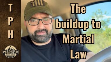 The buildup to Martial Law.