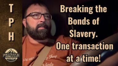 Breaking the Bonds of Slavery. One transaction at a time!