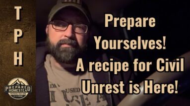 Prepare Yourselves! A recipe for Civil Unrest is here!