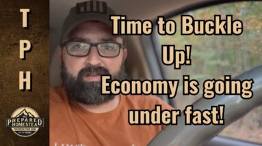Time to Buckle Up! Economy is going under fast!