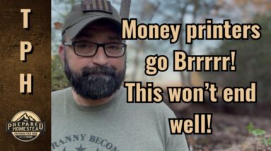 Money printers go Brrrrrr! This won’t end well!
