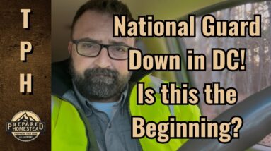 National Guard Down in D.C.! Is this the beginning?