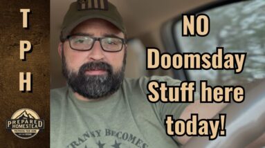 No Doomsday Stuff Here Today!