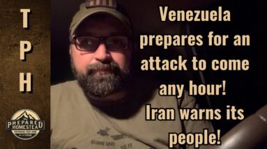 Venezuela prepares for attack at any hour! Iran warns its people!