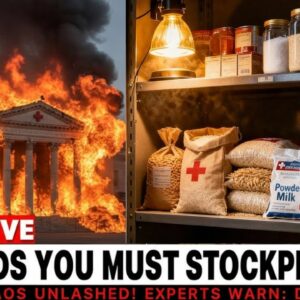 Red Cross Drops BOMBSHELL List of 10 Foods You MUST Stockpile NOW!