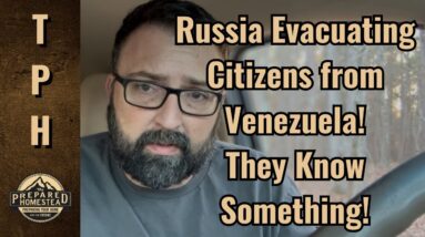 Russia Evacuating Citizens from Venezuela! They Know Something!