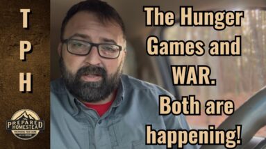 The Hunger Games and WAR! Both are happening!