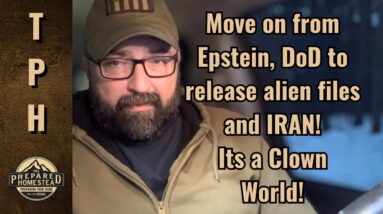 Move on from Epstein, DoD to release alien files and Iran! It’s a Clown World!