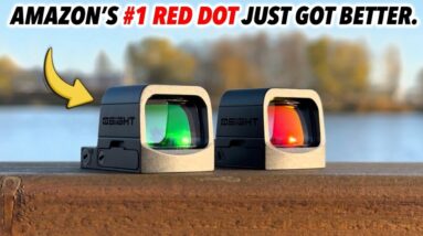 AMAZON's #1 RED DOT JUST GOT BETTER! OSIGHT SE Green MRS Review!