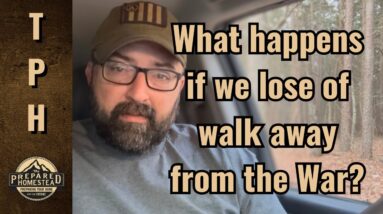 What happens if we lose or walk away from the War?