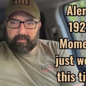 Alert! 1929 Moment, just worse this time!