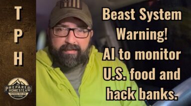 Beast System Warning! AI to monitor U.S. food and hack banks.