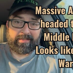 Massive Air Lifts headed to the Middle East! Looks like a BIG War!