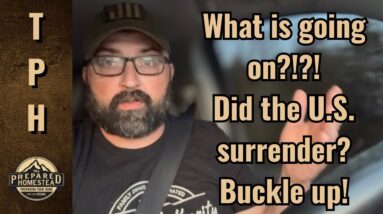 What is going on?!? Did the U.S. surrender? Buckle up!