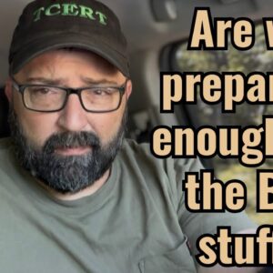 Are we preparing enough for the Big stuff?