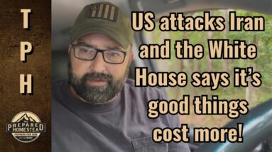 U.S. attacks Iran and the White House says it’s good things cost more!