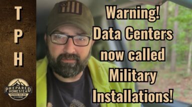 Warning! Data Centers now called military installations!