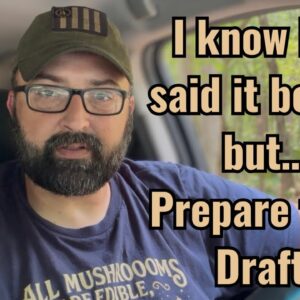 I know I’ve said it before but… Prepare for a Draft!