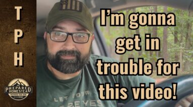 I’m gonna get in trouble for this video!