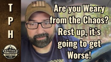 Are you Weary from the Chaos? Rest up, it’s about to get Worse!