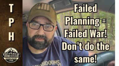 Failed Planning = Failed War! Don’t do the same!