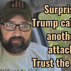 Surprise! Trump calls off another attack! Trust the Plan!
