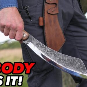 The Bushcraft Knife Nobody Wants (But Outperforms Everything)