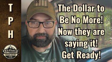 The Dollar to Be No More! Now they are saying it! Get Ready!